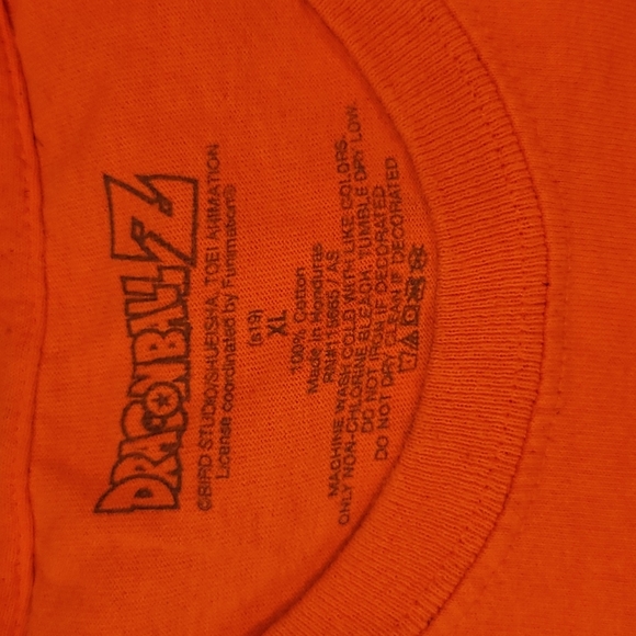 Dragon BallZ Orange T-Shirt - Picture 2 of 6